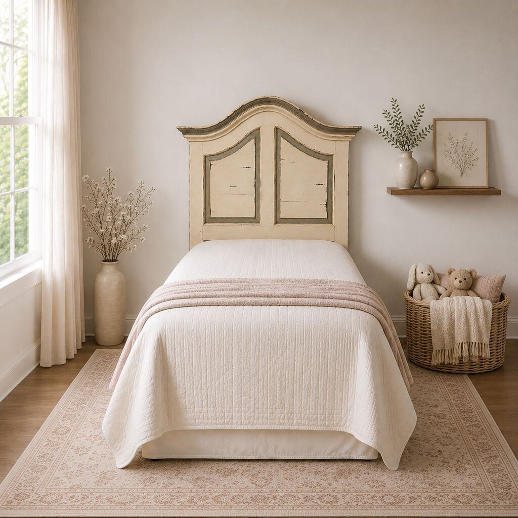 French Country-Style Headboard - Twin