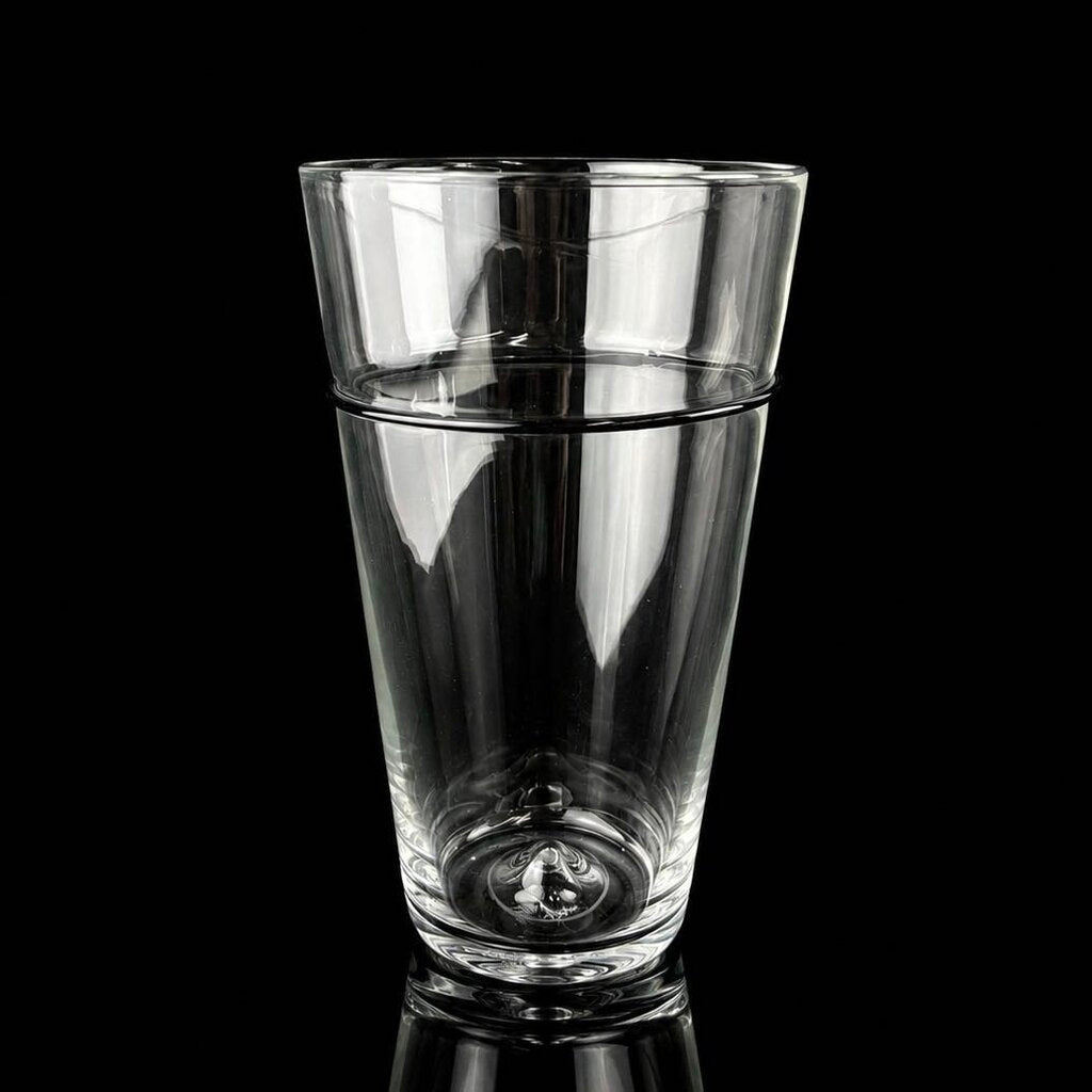 Set of 8 Art Glass Tumbler Glasses