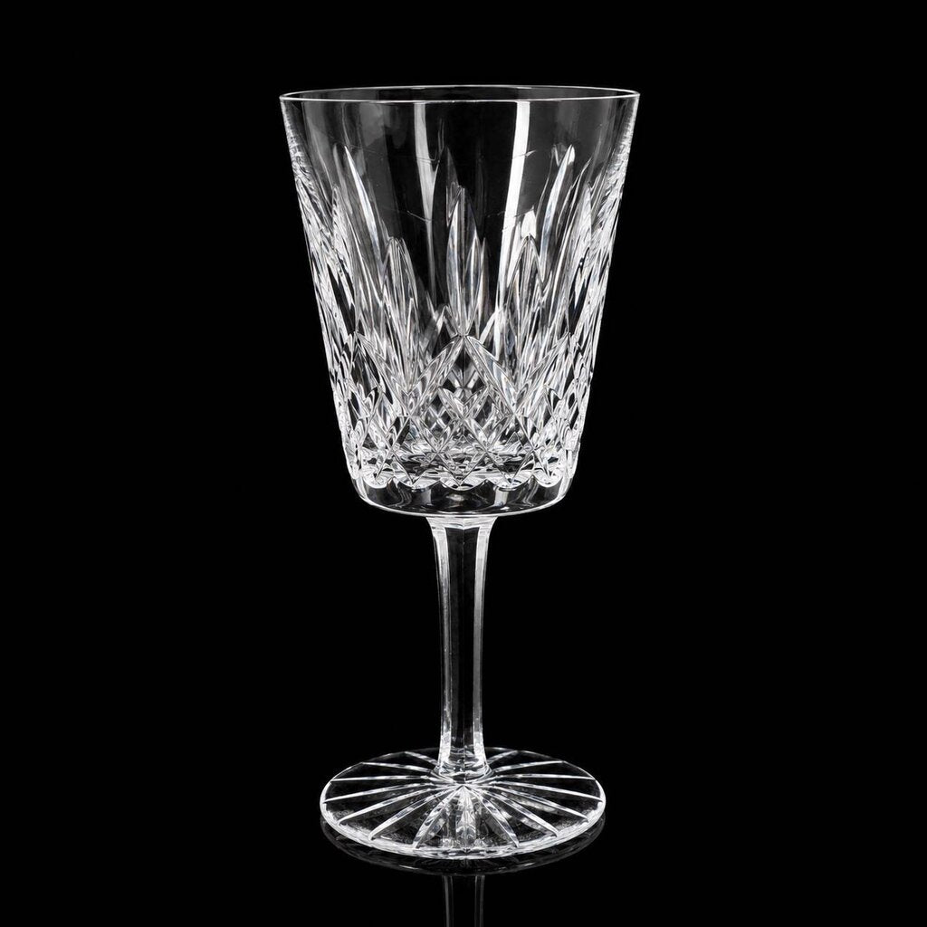 Set of 12 Crystal Goblets - Lismore