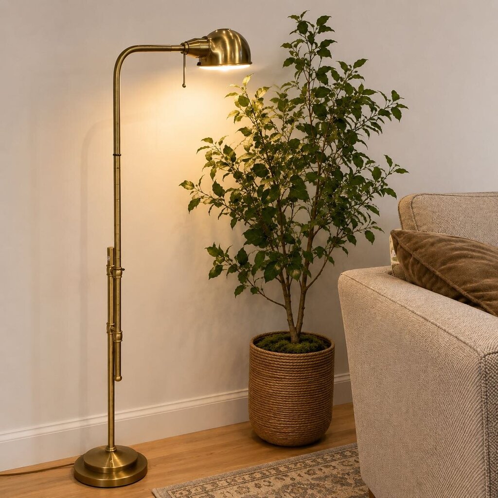 Brass Floor Lamp