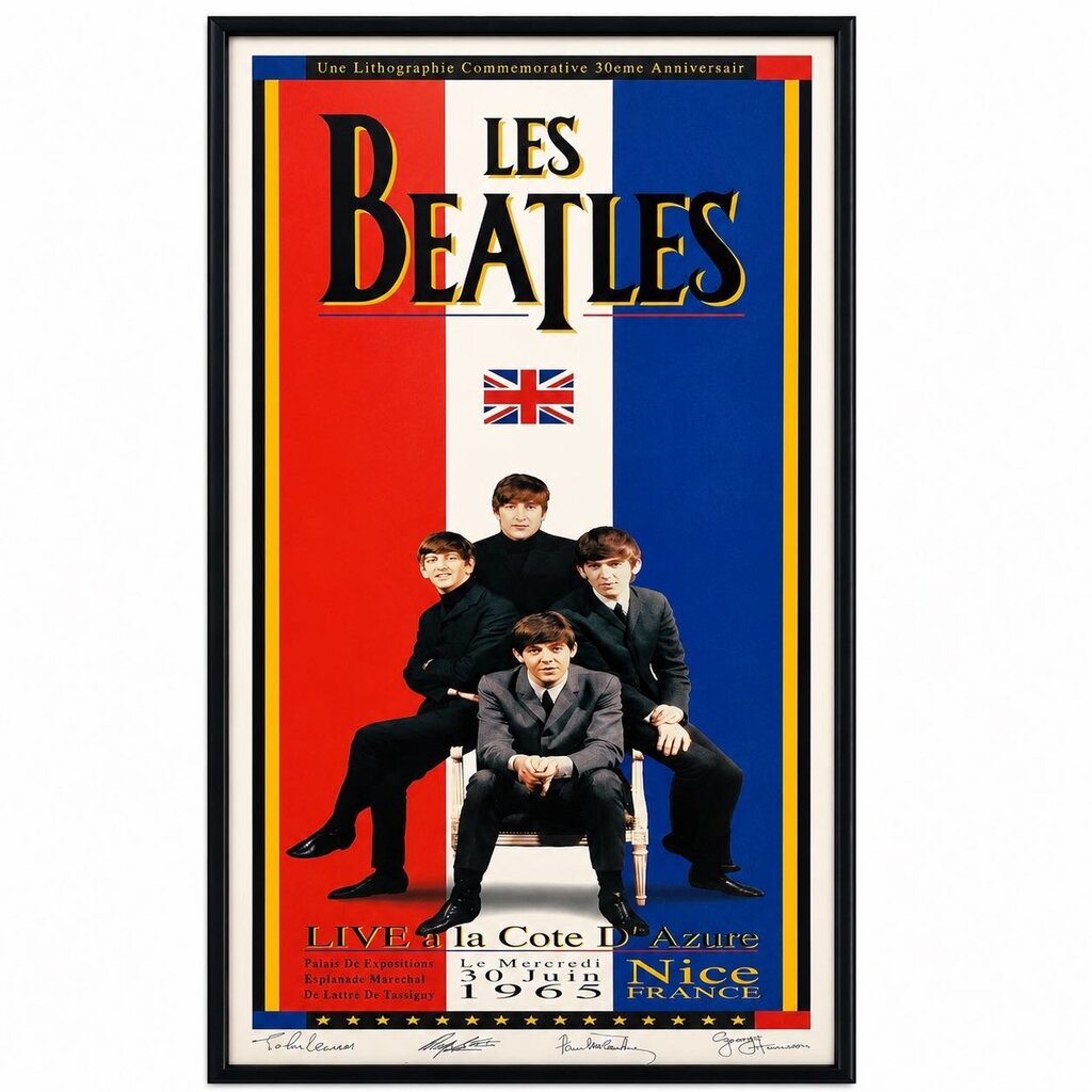 Beatles Lithograph Poster