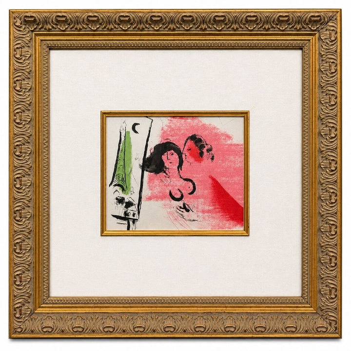 "Le Tour Eiffel" Lithograph - Marc Chagall