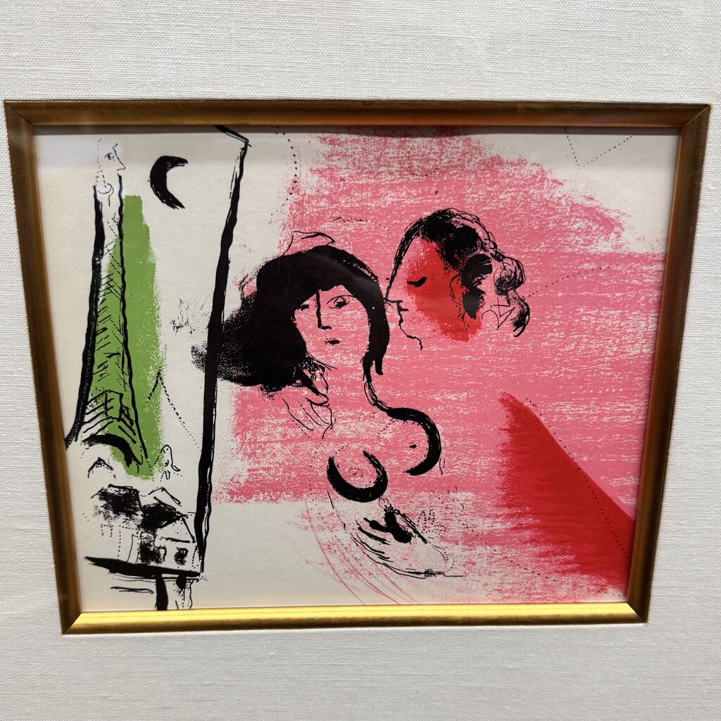 "Le Tour Eiffel" Lithograph - Marc Chagall