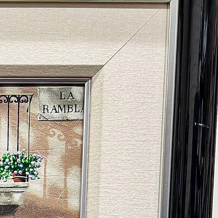 Barcelona Lithograph Print Picture