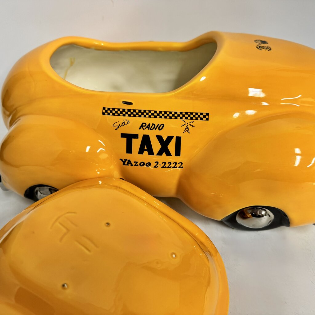 Taxi Cab Cookie Jar