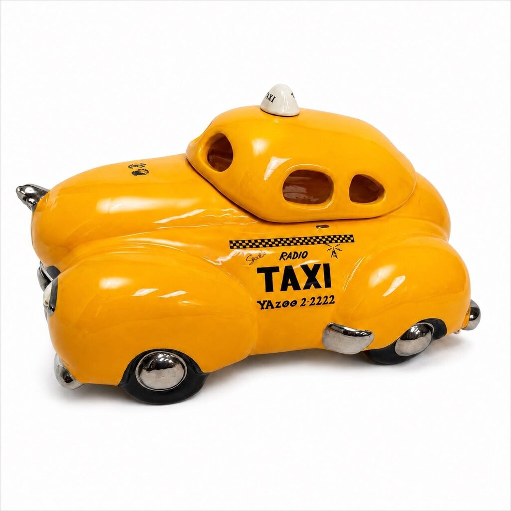 Taxi Cab Cookie Jar