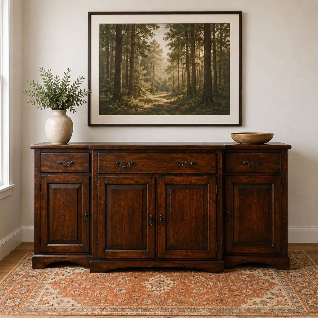 Orig. Price $2,095 - Amish-made Buffet Cabinet
