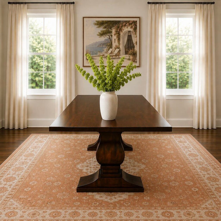Orig. Price $6,699 - Amish-made Madison Double Pedestal Dining Table