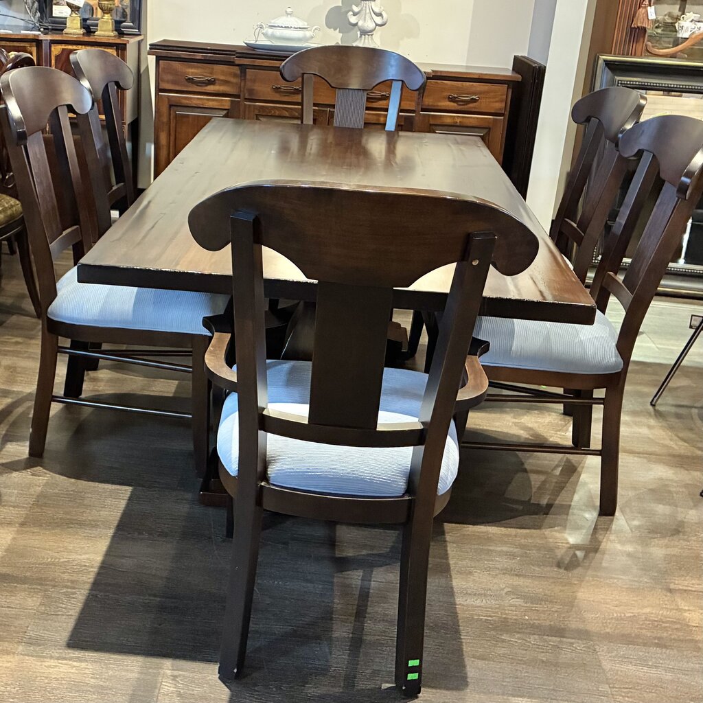 Orig. Price $6,699 - Amish-made Madison Double Pedestal Dining Table