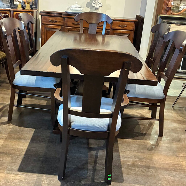 Orig. Price $6,699 - Amish-made Madison Double Pedestal Dining Table