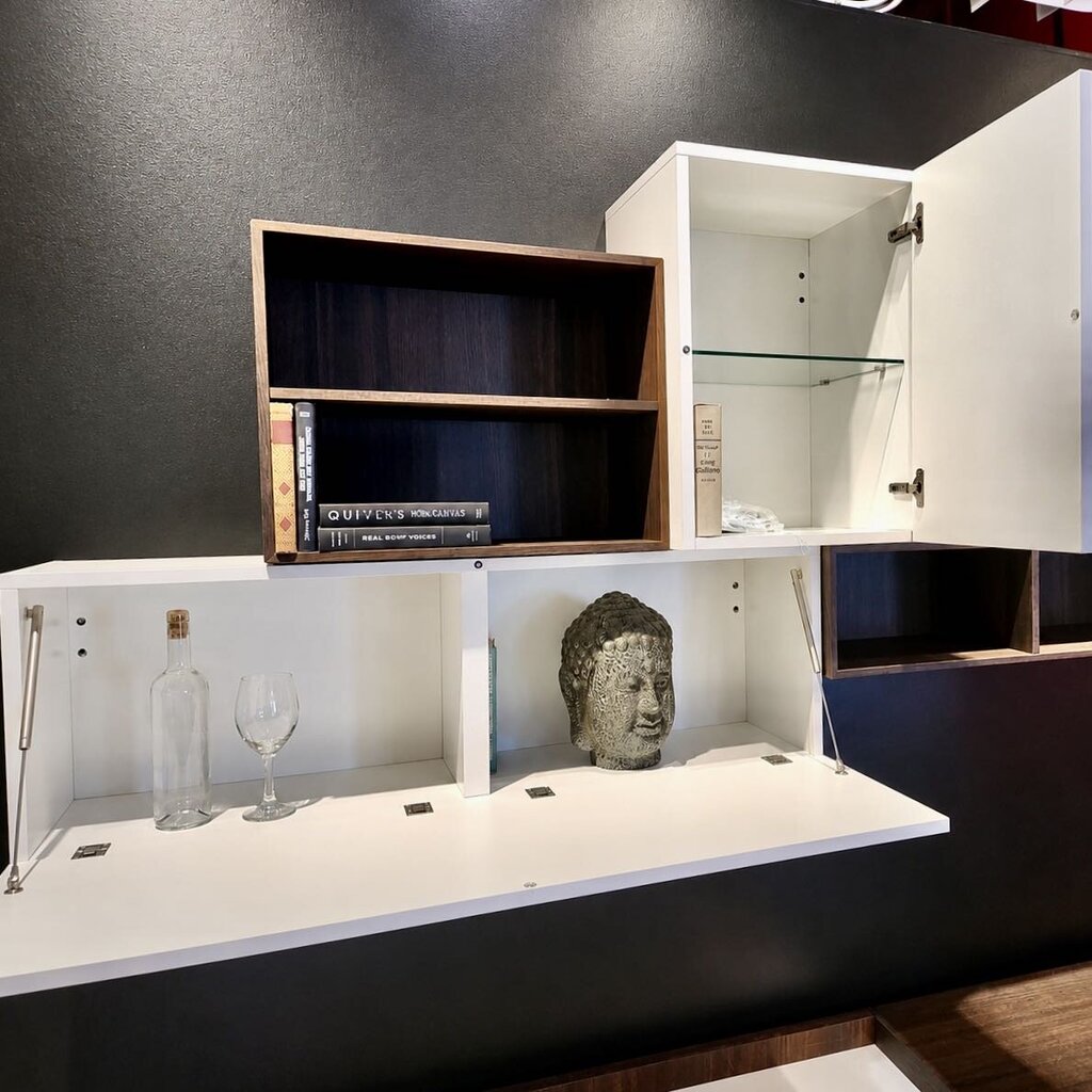 Orig. Price $6999 - Lampo Italian Wall Unit L6C37
