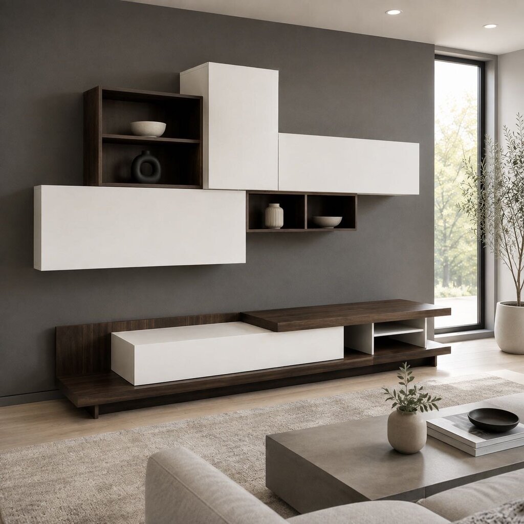 Orig. Price $6999 - Lampo Italian Wall Unit L6C37