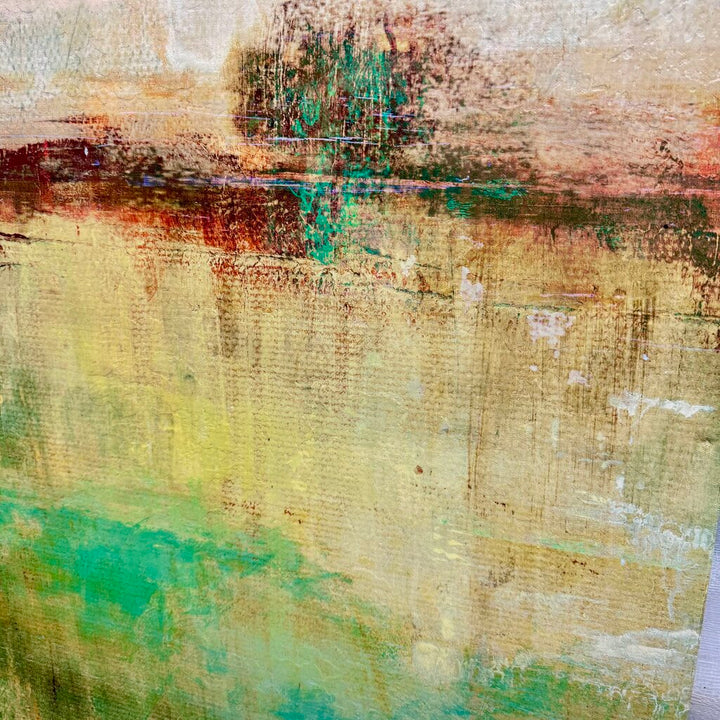 Orig. Price $458 - "Greener Pastures" Largescale Gallery Canvas
