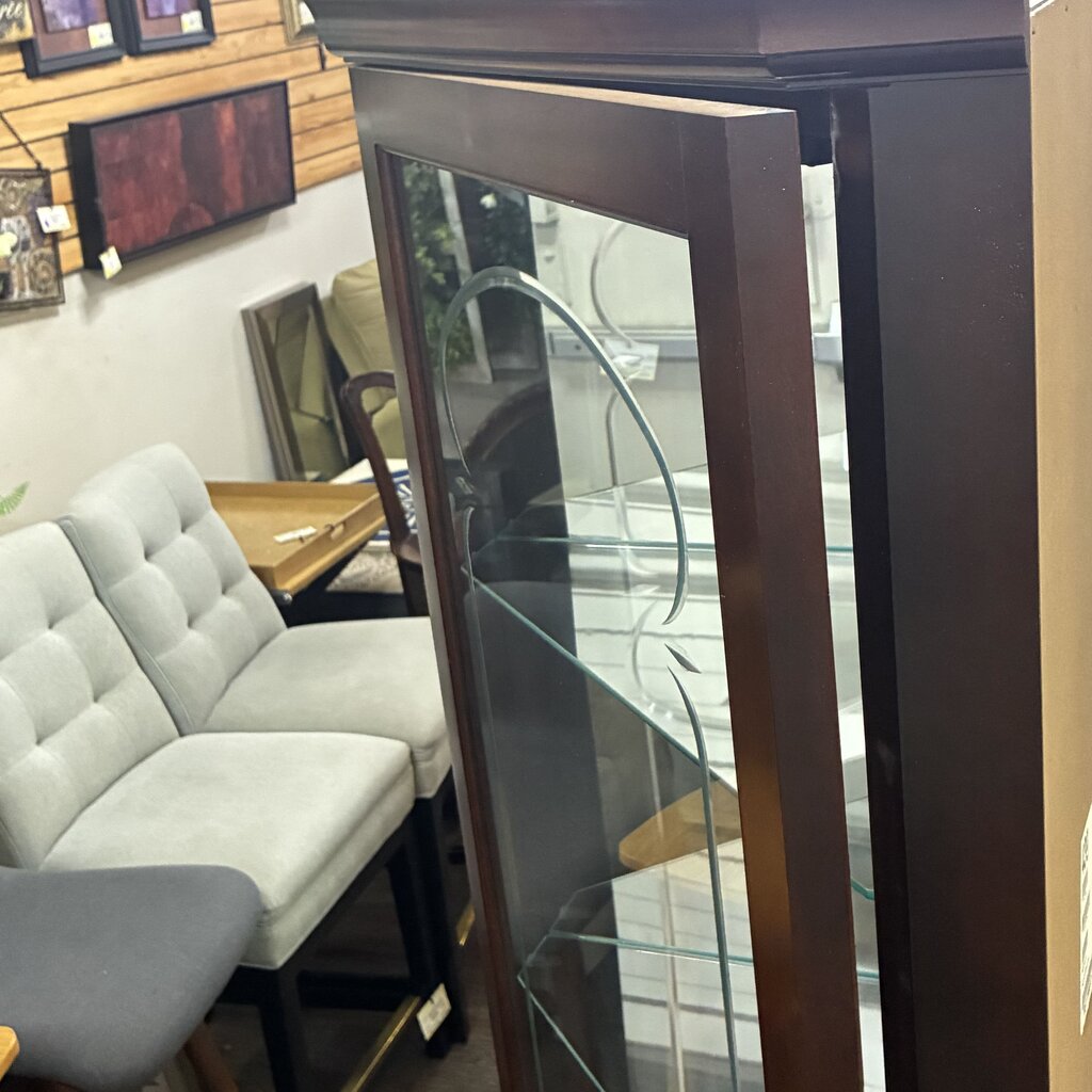 Corner Curio Cabinet