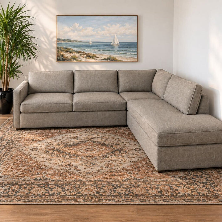 Orig. Price $3,400 - Harris Sleeper Sofa Sectional