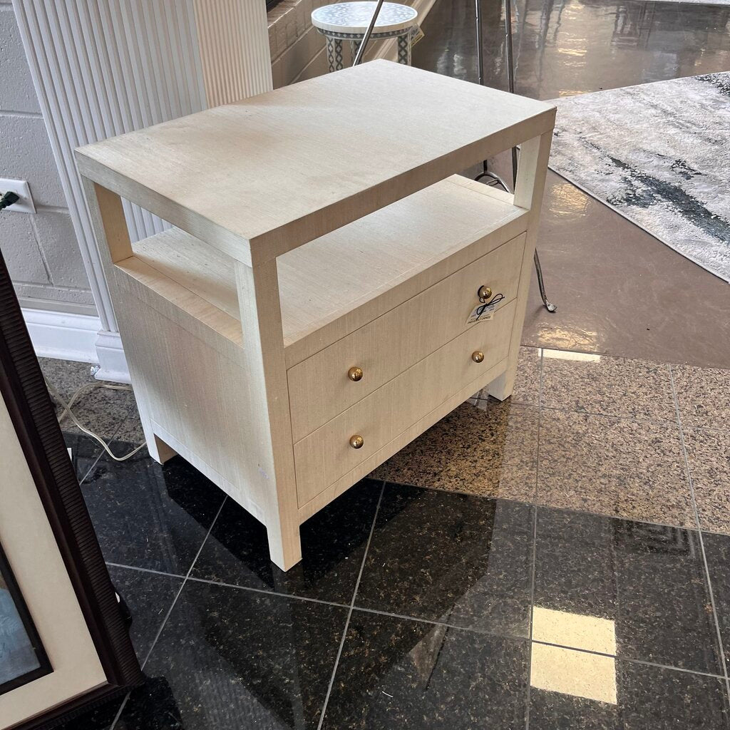 Orig. Price $529 - Nora 2 Drawer Nightstand