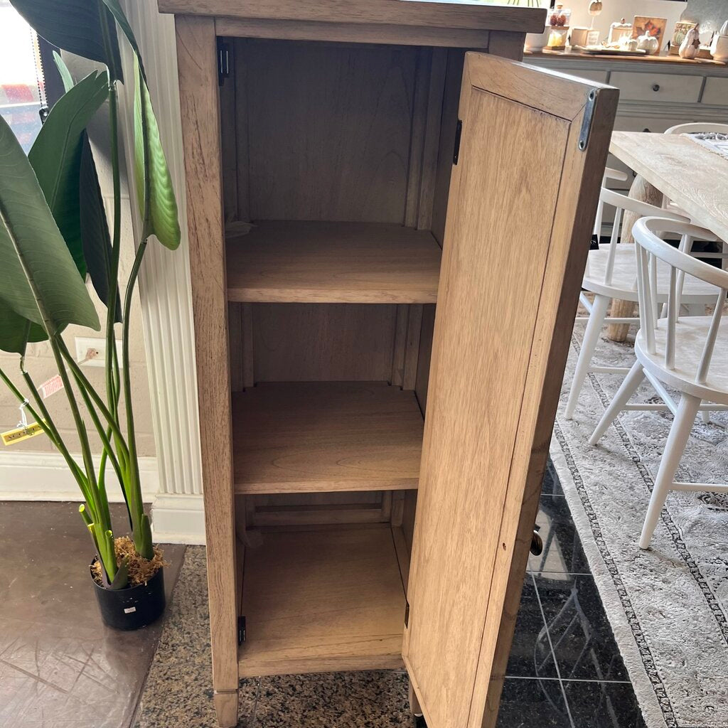 Orig Price $550 - Cane Linen Cabinet