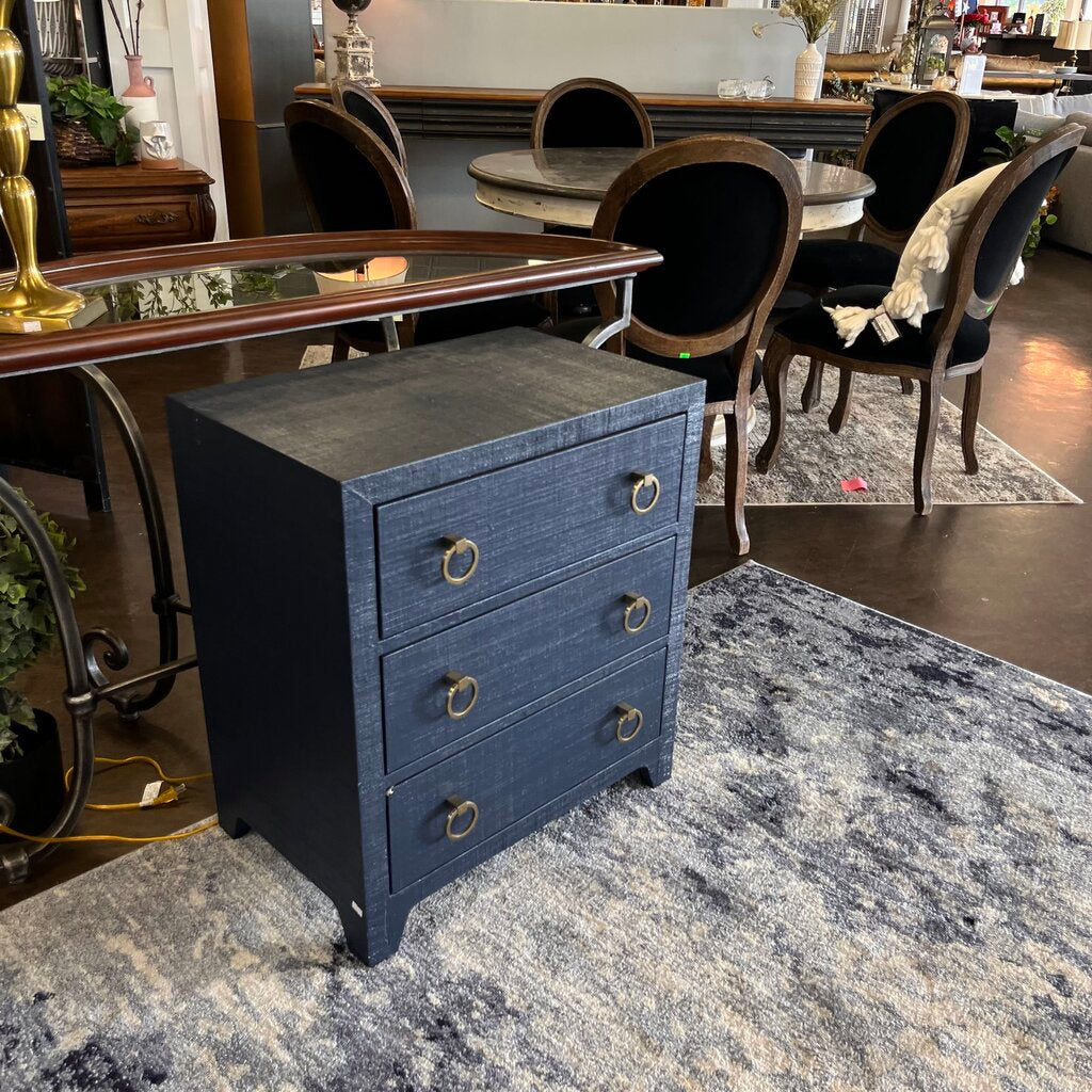 Orig. Price $1899 - Bar Harbor Raffia 3 Drawer Chest