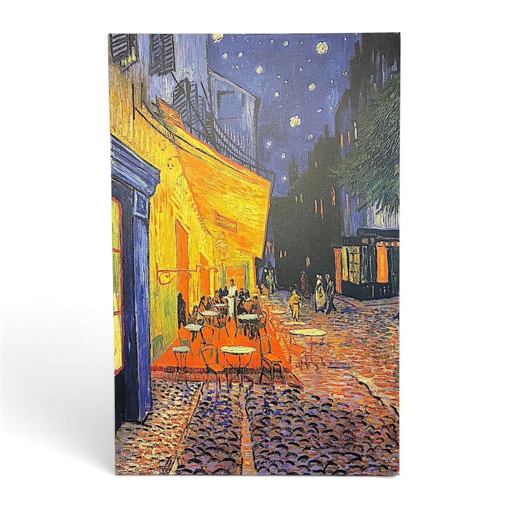 "Cafe Terrace at Night" Painted Canvas