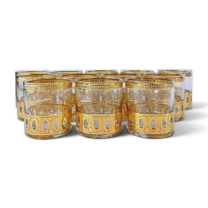 MCM Punch Bowl & 12 Cups