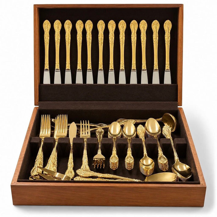 12 Place Silverware Setting in Box