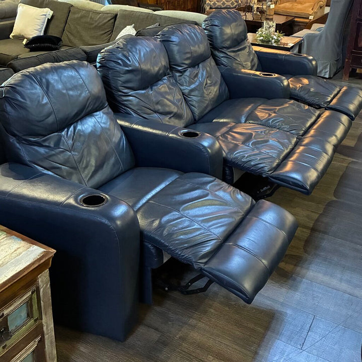 Orig. Price $2,400 - Curved Manual Recline Seating