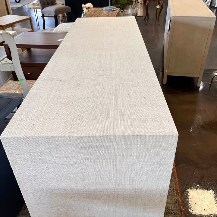 Orig Price $2669 - Bar Harbor 4 Door Raffia Console