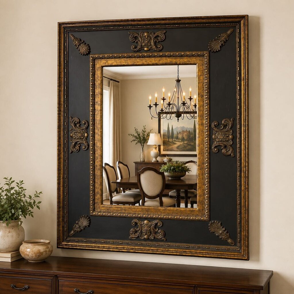 Orig. Price $800 - Ornate Statement Mirror