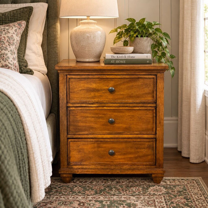 3 Drawer Nightstand