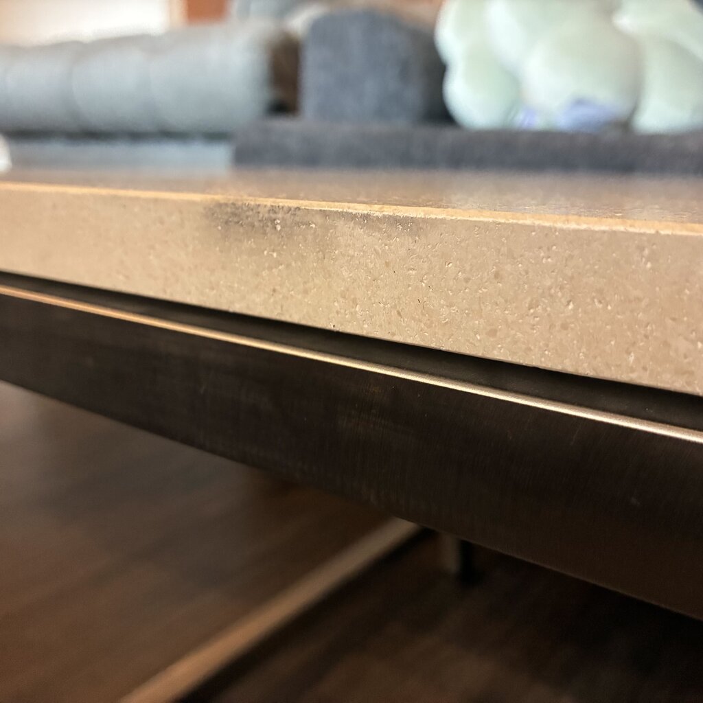 Orig. Price $699 - Era Coffee Table w/ Limestone Top