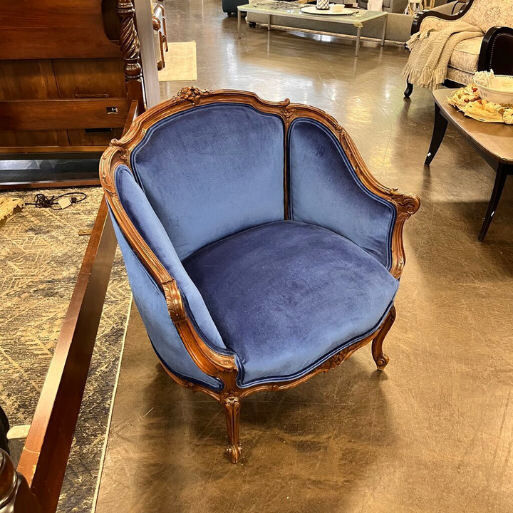 Velvet Accent Chair