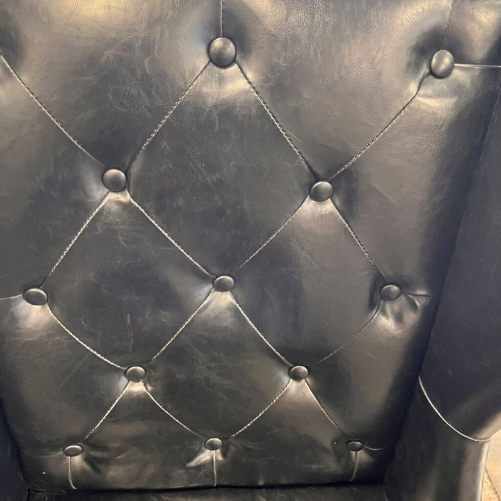 Orig Price $800 - Claybourne Tufted Wingback Dining Chair