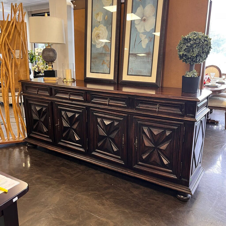 Orig Price $12800 - Carved Credenza
