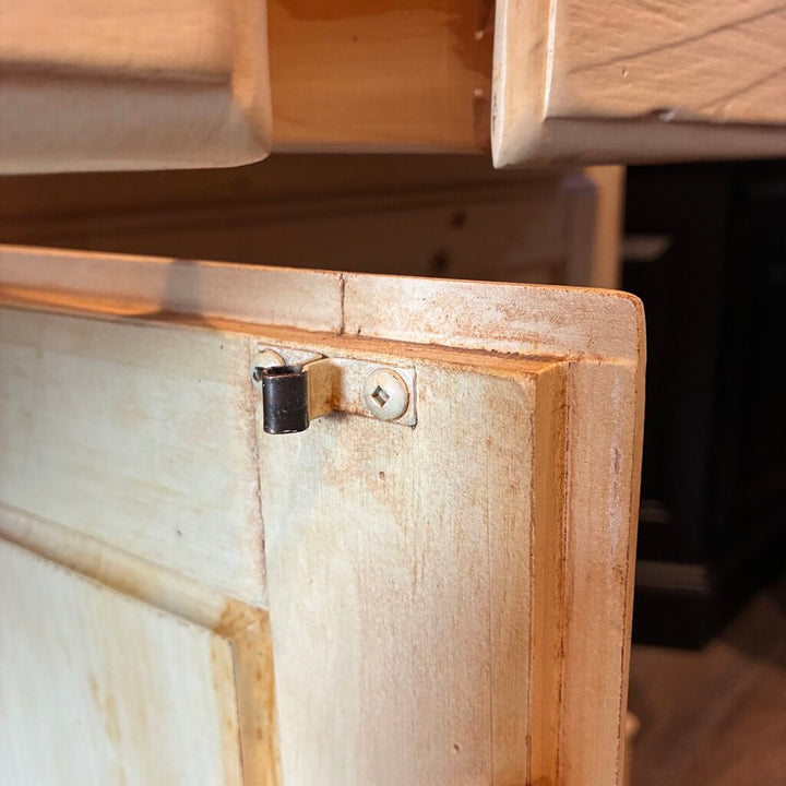 Vintage Farmhouse Buffet w/ Hutch