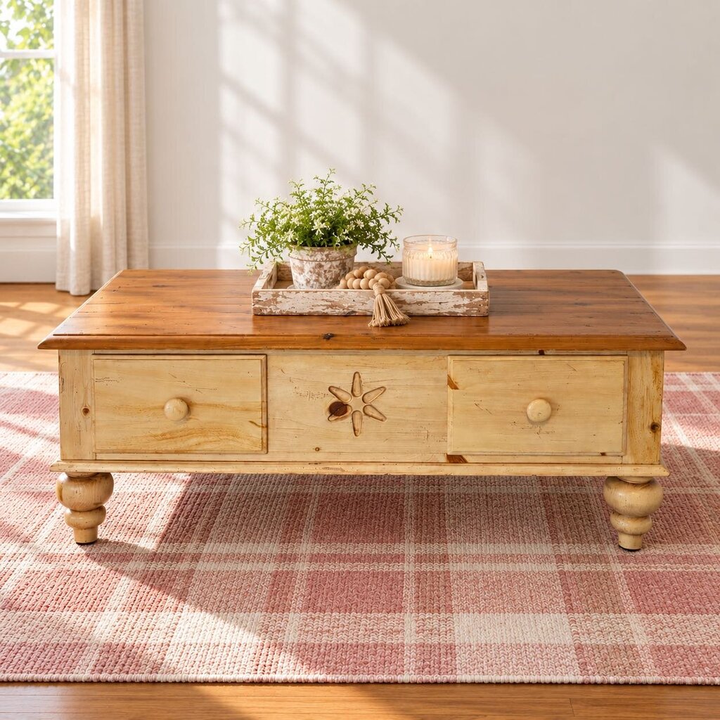 Vintage Farmhouse Coffee Table