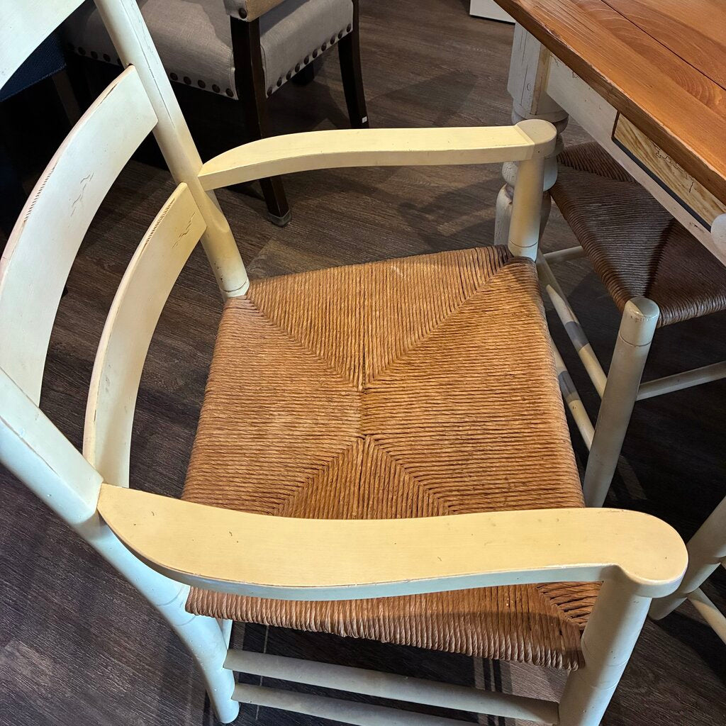 Vintage Farmhouse Dining Set w/ 2 Leaves