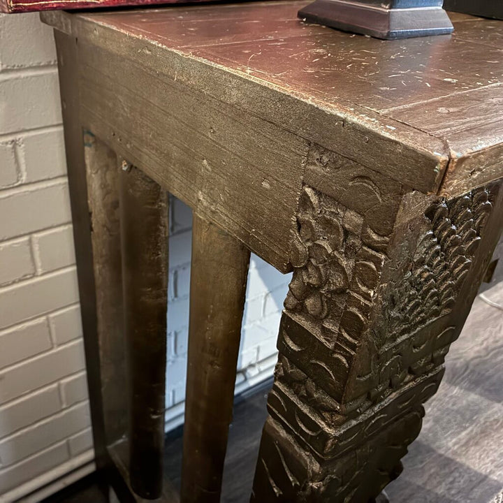 Orig. Price $5,000 - Carved Wood Console Table
