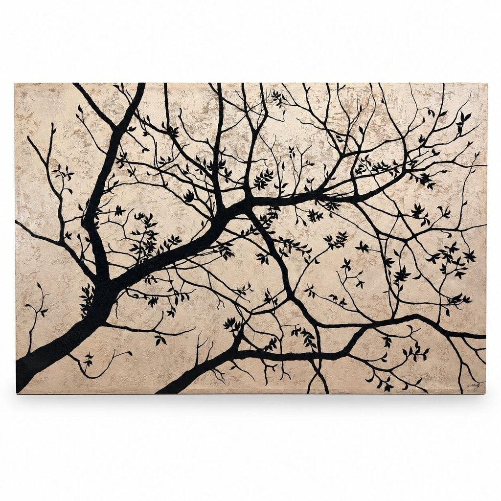 Orig. Price $478 - Largescale Branch Canvas