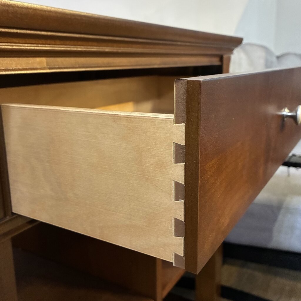 Wood Console Cabinet