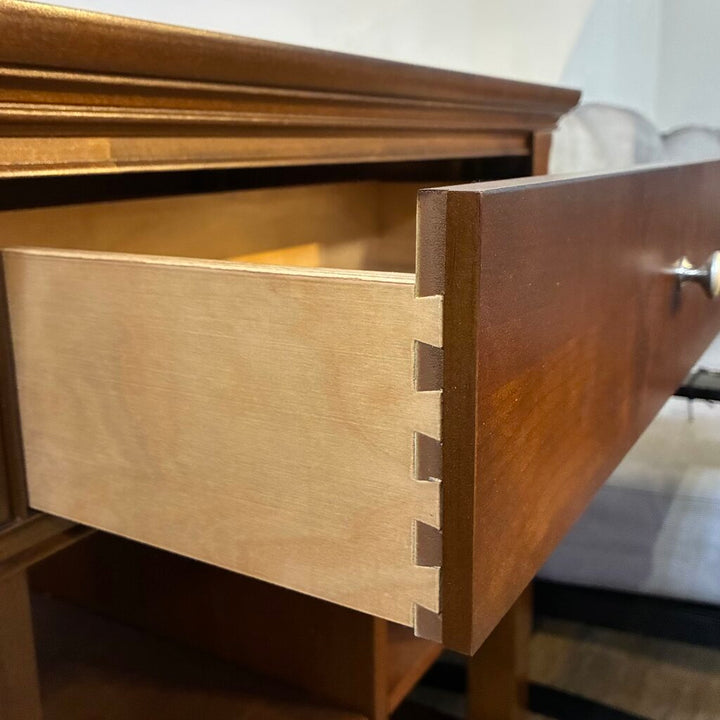 Wood Console Cabinet