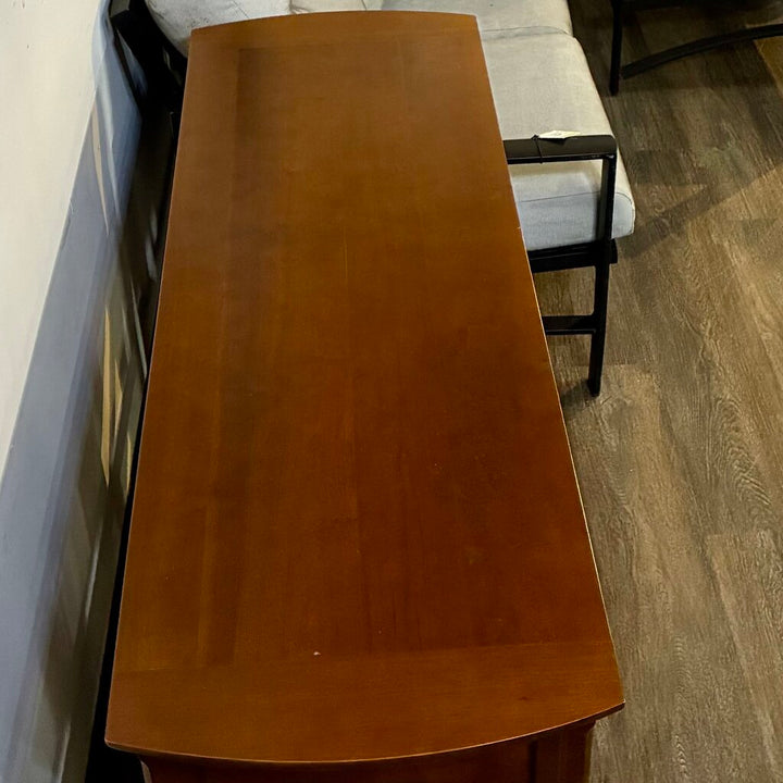 Wood Console Cabinet