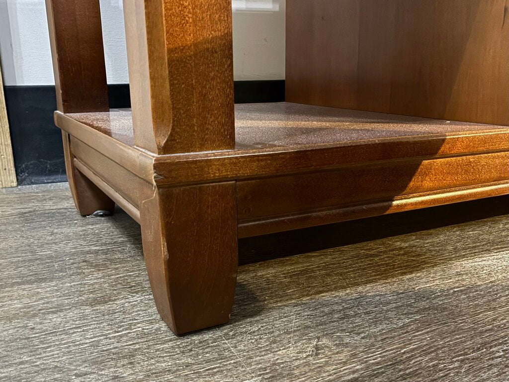 Wood Console Cabinet