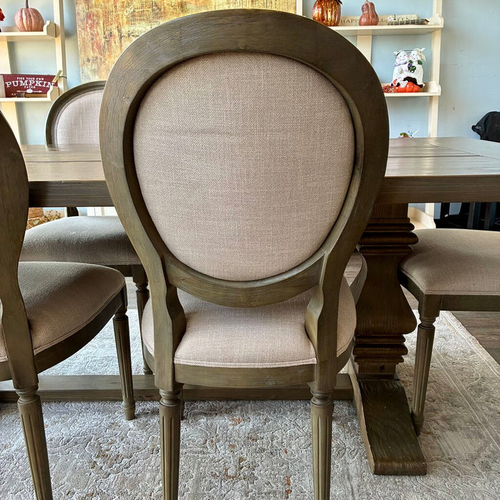 Orig. Price $2,599 - Tristan Trestle Dining Set