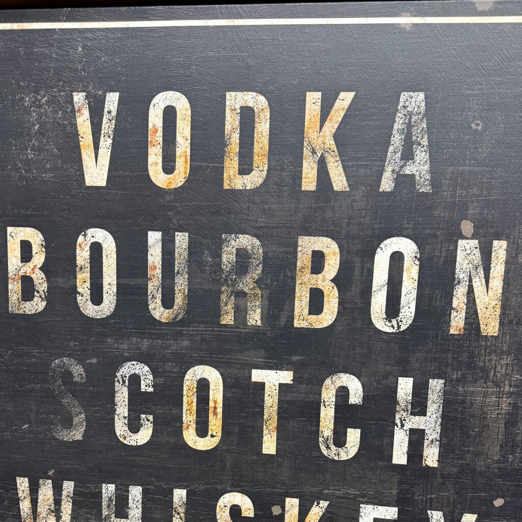 Orig. Price $500 - "Spirits" Framed Canvas