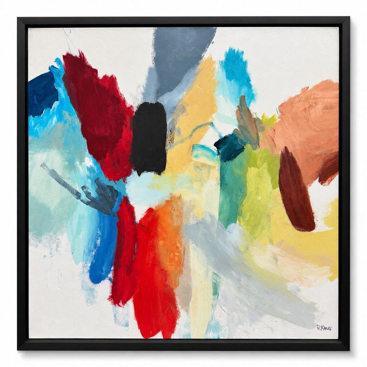 Orig. Price $650 - "Expedition II" Framed Canvas By Rick Kane