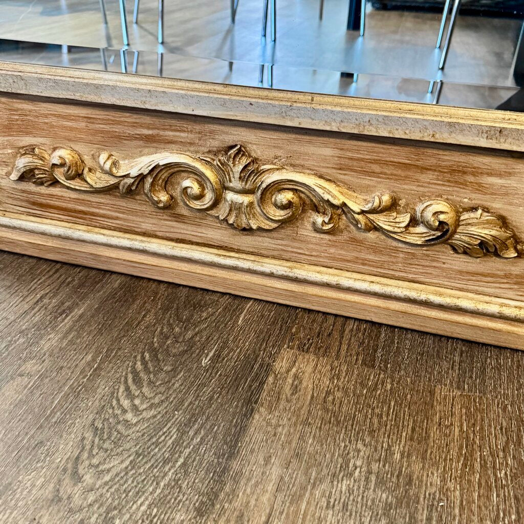 Orig. Price $1800 - Italian Carved Pier Mirror