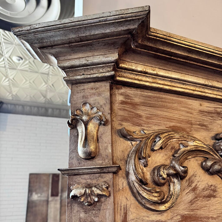 Orig. Price $1800 - Italian Carved Pier Mirror