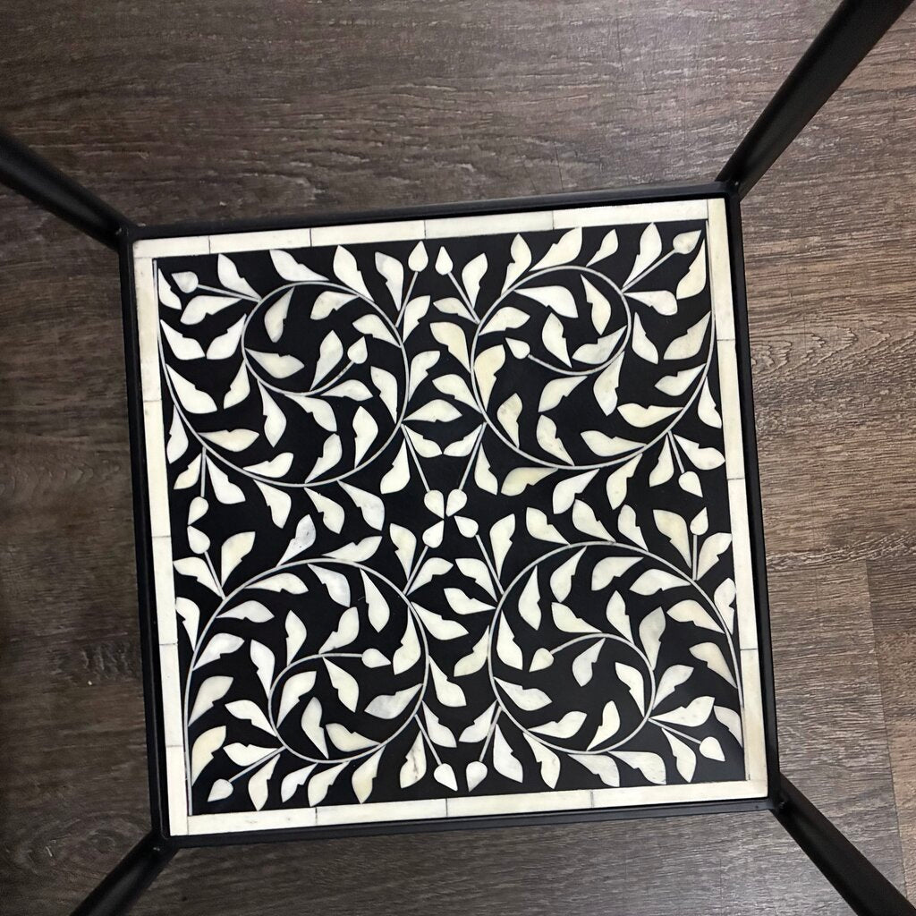 Orig. Price $158 - Lana Bone Inlay Side Table