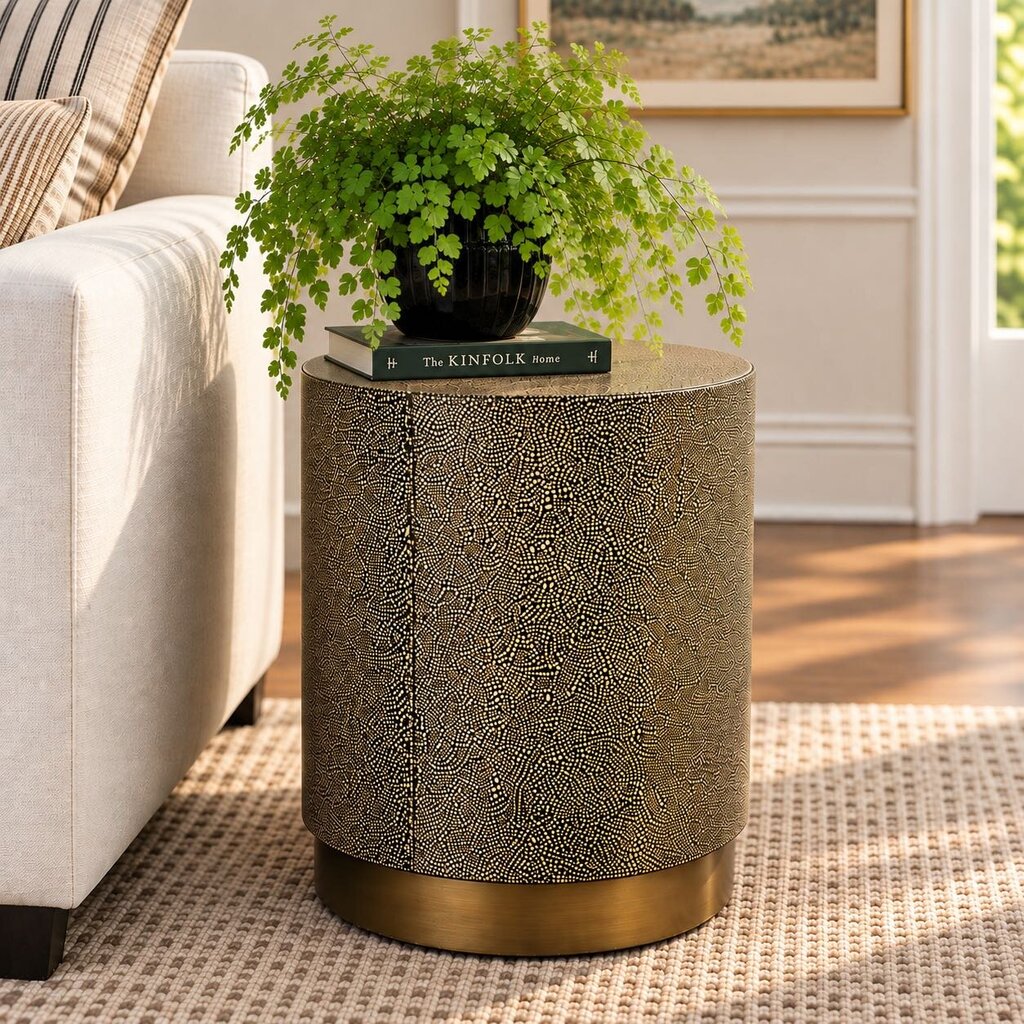 Orig. Price $1,095 - Olenka Round Accent Table
