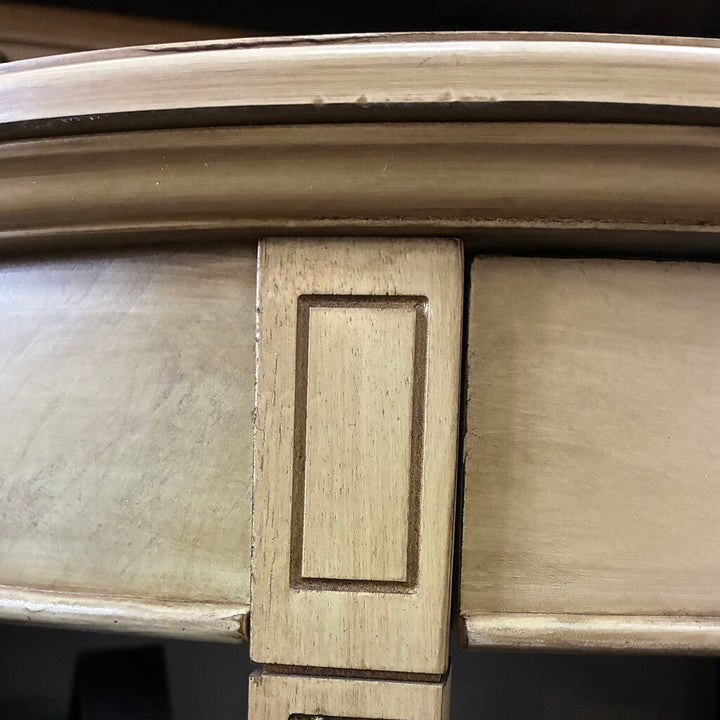 Orig. Price $649 - Hampton Demilune Console Table